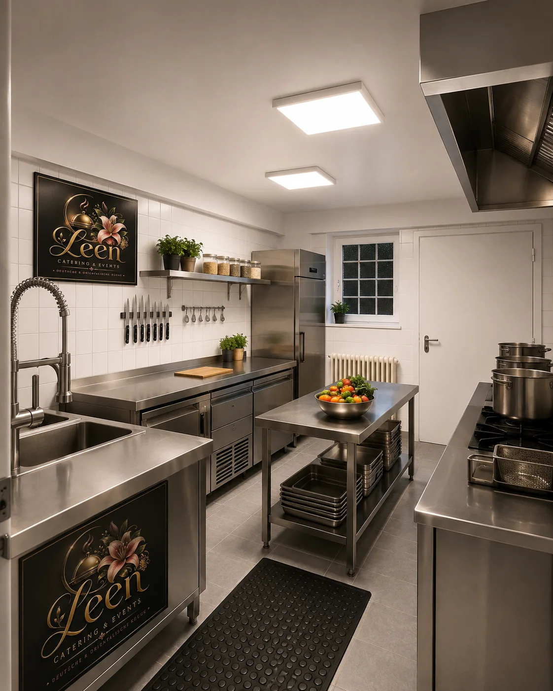 Die Küche von Leen Catering & Events in Darmstadt